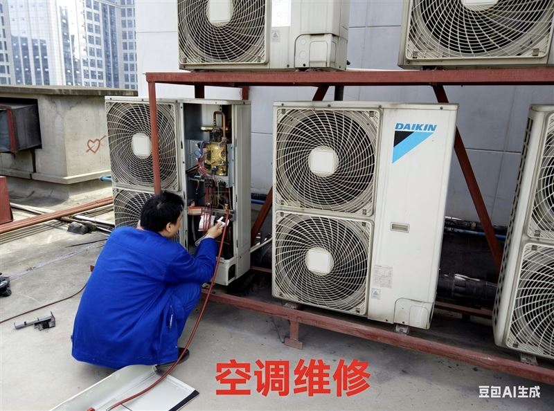 淄博市空调专业维修、清洗、充氟、移机、拆装服务
