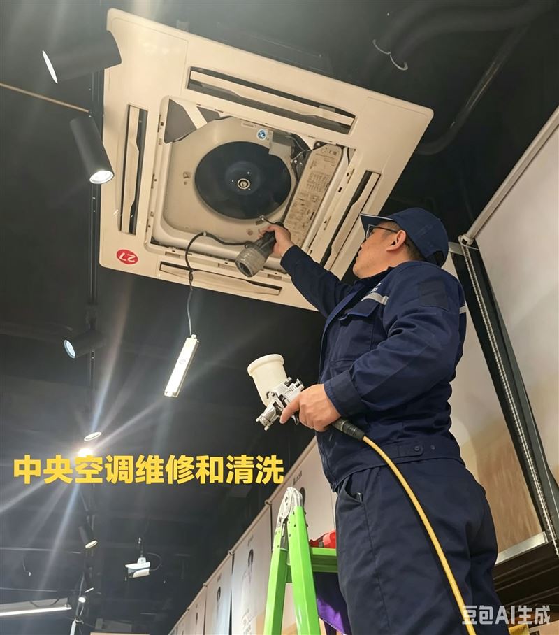 淄博市空调专业维修、清洗、充氟、移机、拆装服务