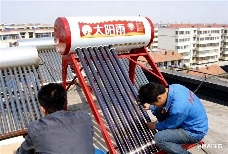 淄博市太阳能专业维修、清洗、拆装、加导热油